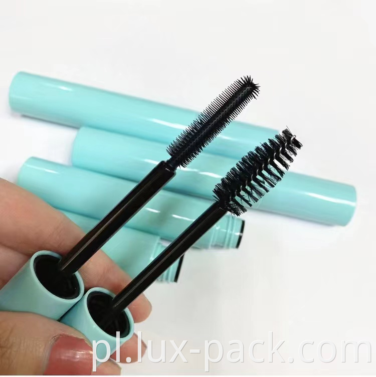 Hurtownia pusta 15 ml Nowy design niebieski eyeliner plastikowy tusz do rzęs